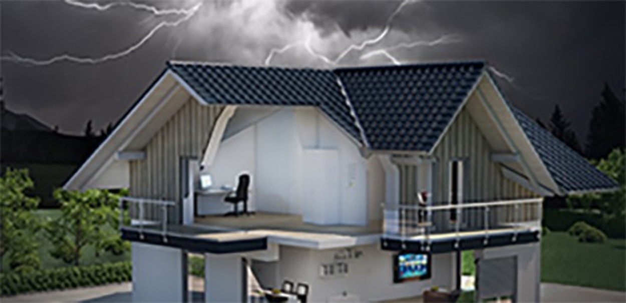Blitz- und Überspannungsschutz bei Fiedler Elektro-Sanitär-Heizung-Solar in Lohr/ Main