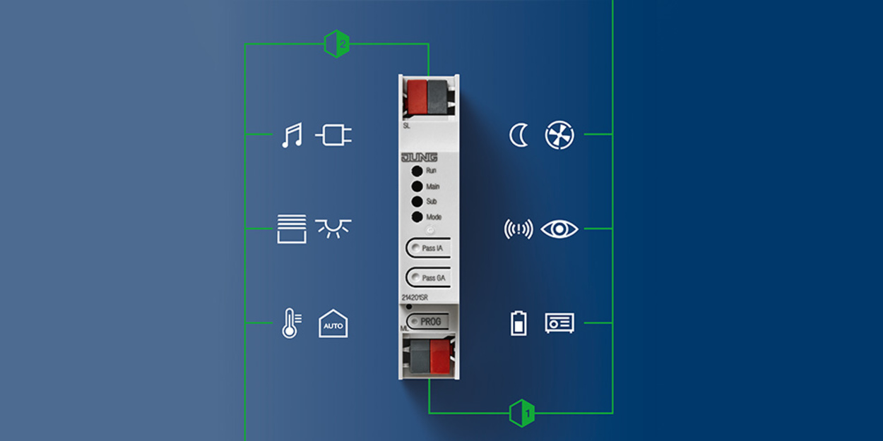 KNX Bereichs- und Linienkoppler bei Fiedler Elektro-Sanitär-Heizung-Solar in Lohr/ Main